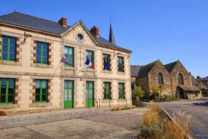 Facade sud de la Mairie de Romillé